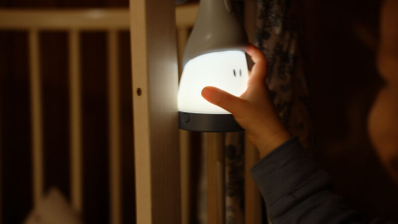 Beaba Pixie Torch 2 in 1 Movable Night Light PearlBlue