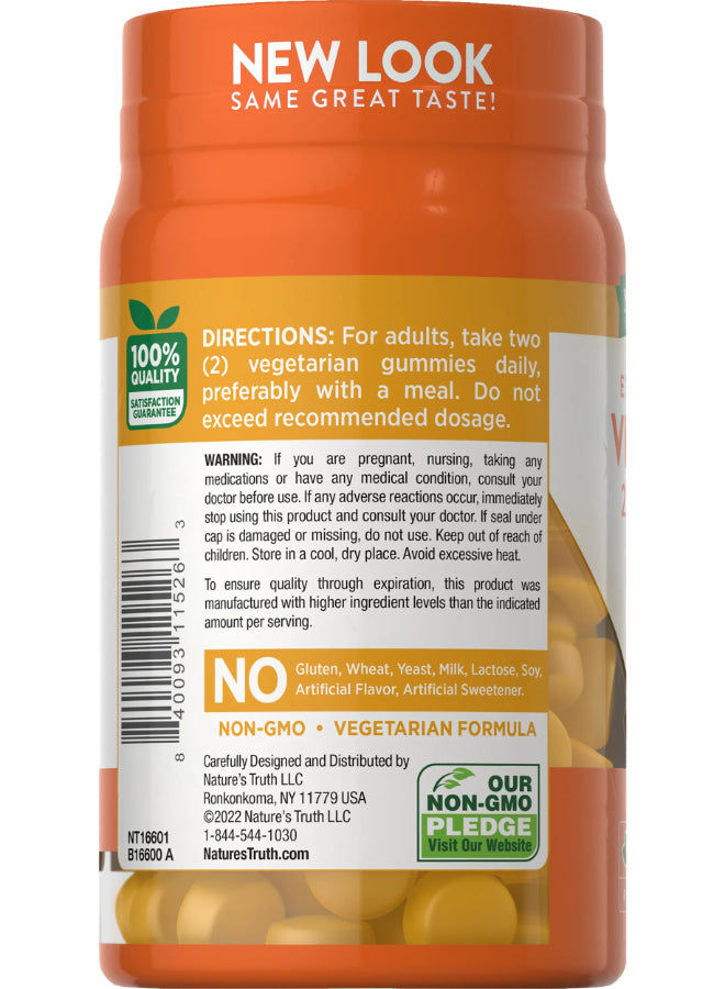 NATURE'S TRUTH VITAMIN D3 2000 IU (50 MCG) | EXTRA STRENGTH
