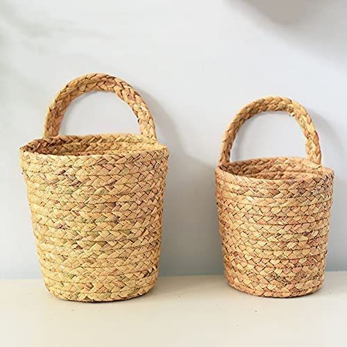 AIESY® Beautiful Handcrafted Decor Jute Baskets for Plantation
