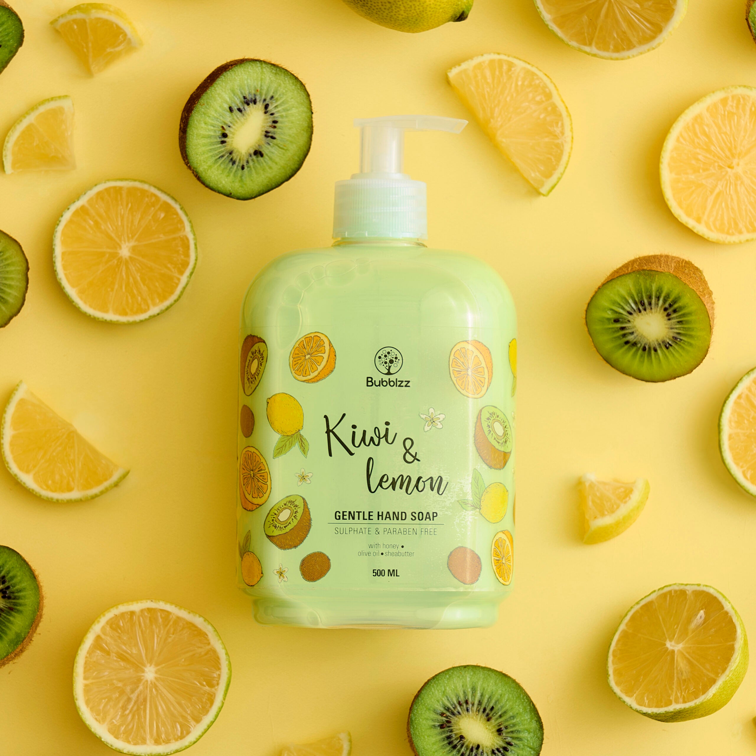 Kiwi ; Lemon Hand Soap