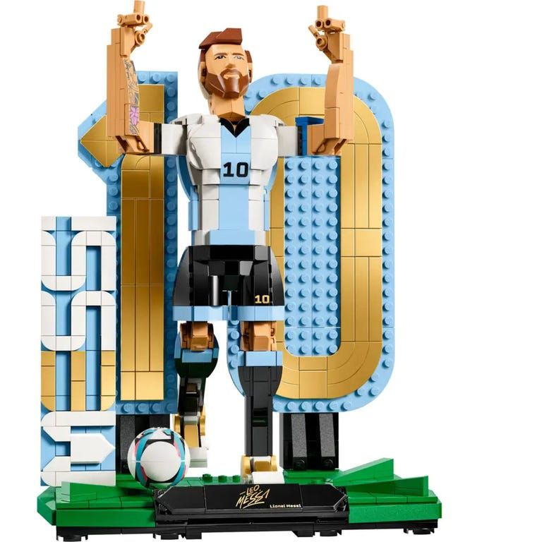 LEGO Editions Lionel Messi Soccer Legend Set 43015 Building Set, 958 Pieces, For Age 12+ Years