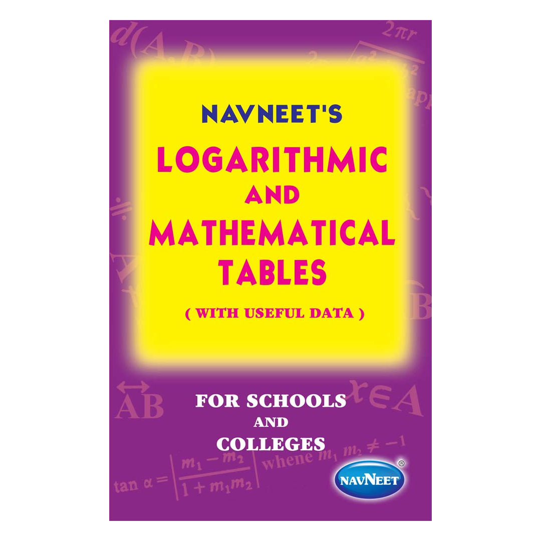 Navneet Logarithmic and Mathematical Tables Book