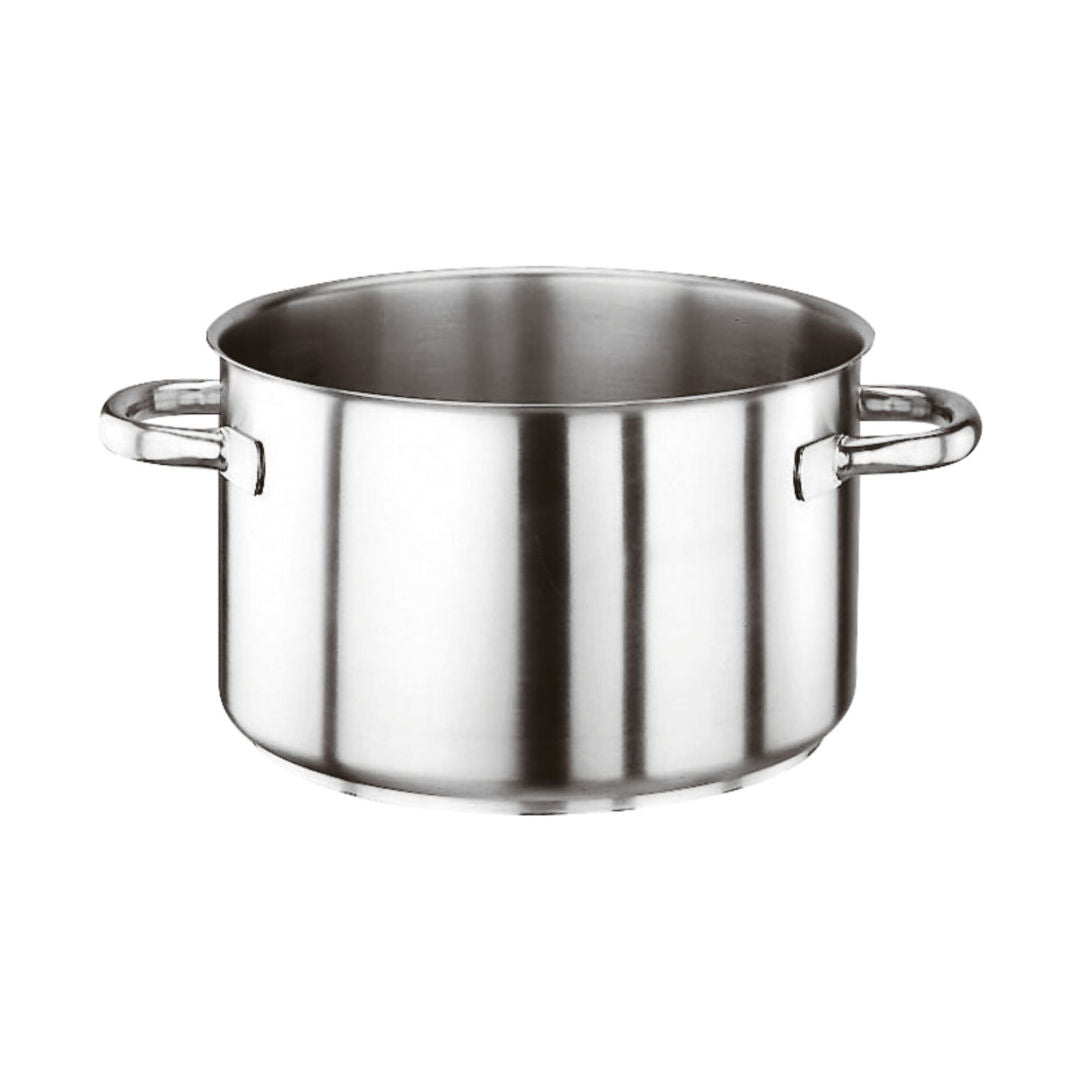 Paderno Stainless Steel Saucepot, 2-Handle & Lid