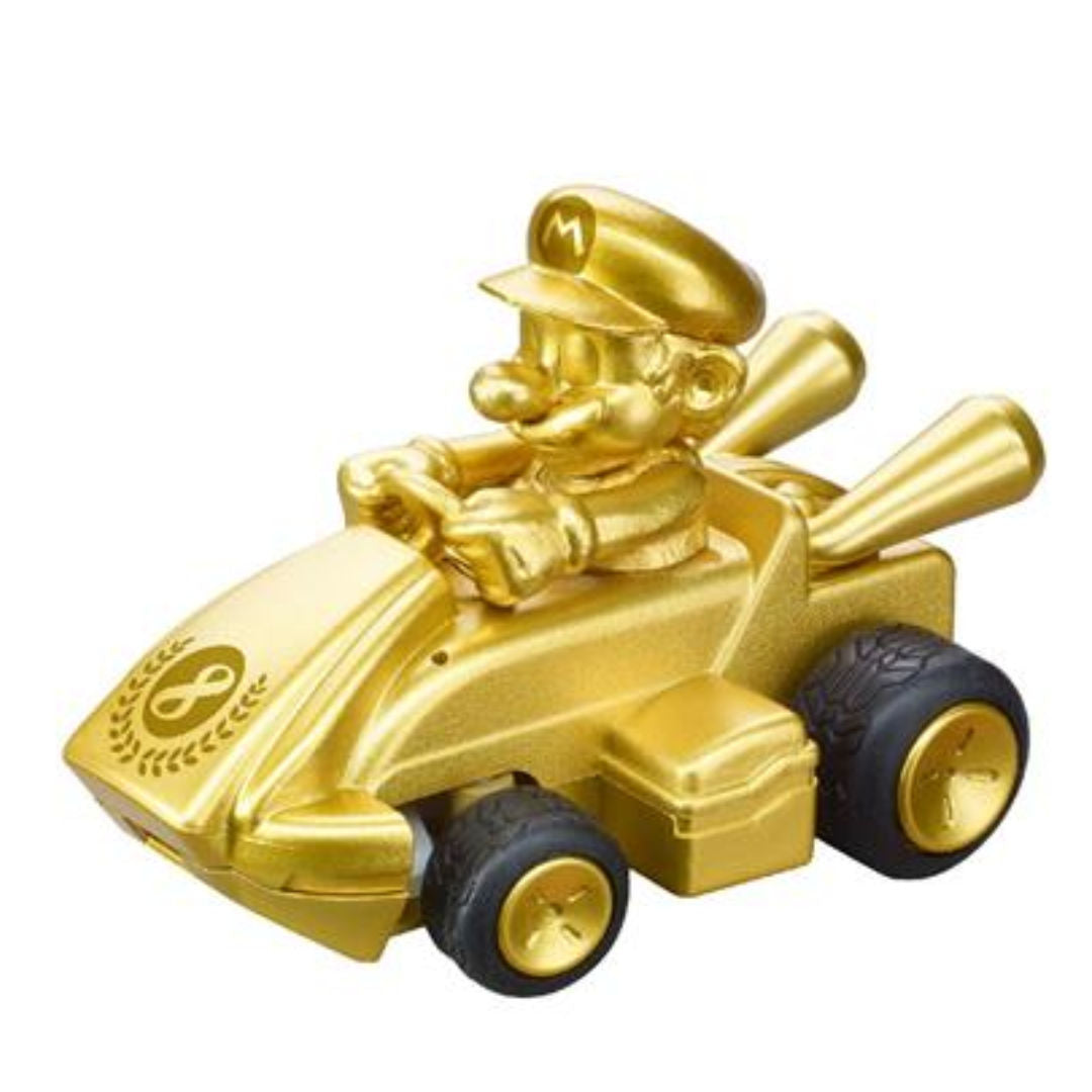 Carrera RC Mario Kart Gold Mario Mini RC Car 1:50, Gold, 6+ years