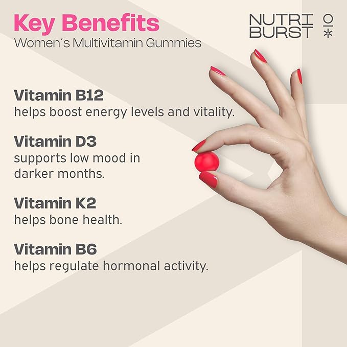 Nutriburst Women's Multi Vitamins 60 Gummies