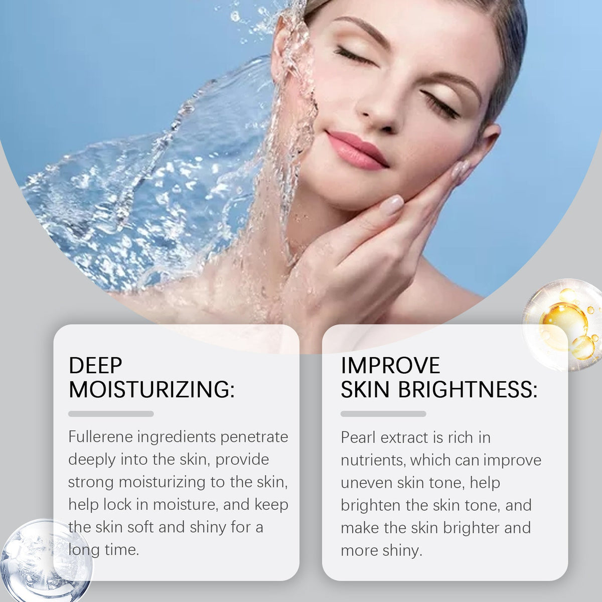 Collagen Moisturizing Mask, Brightening, Hydrating, Anti-Aging, Skin Repair ,4 pieces