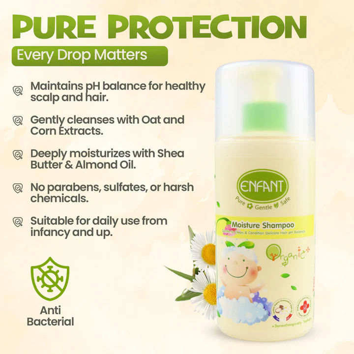 ENFANT - Organic Plus Moisture Shampoo 300ml