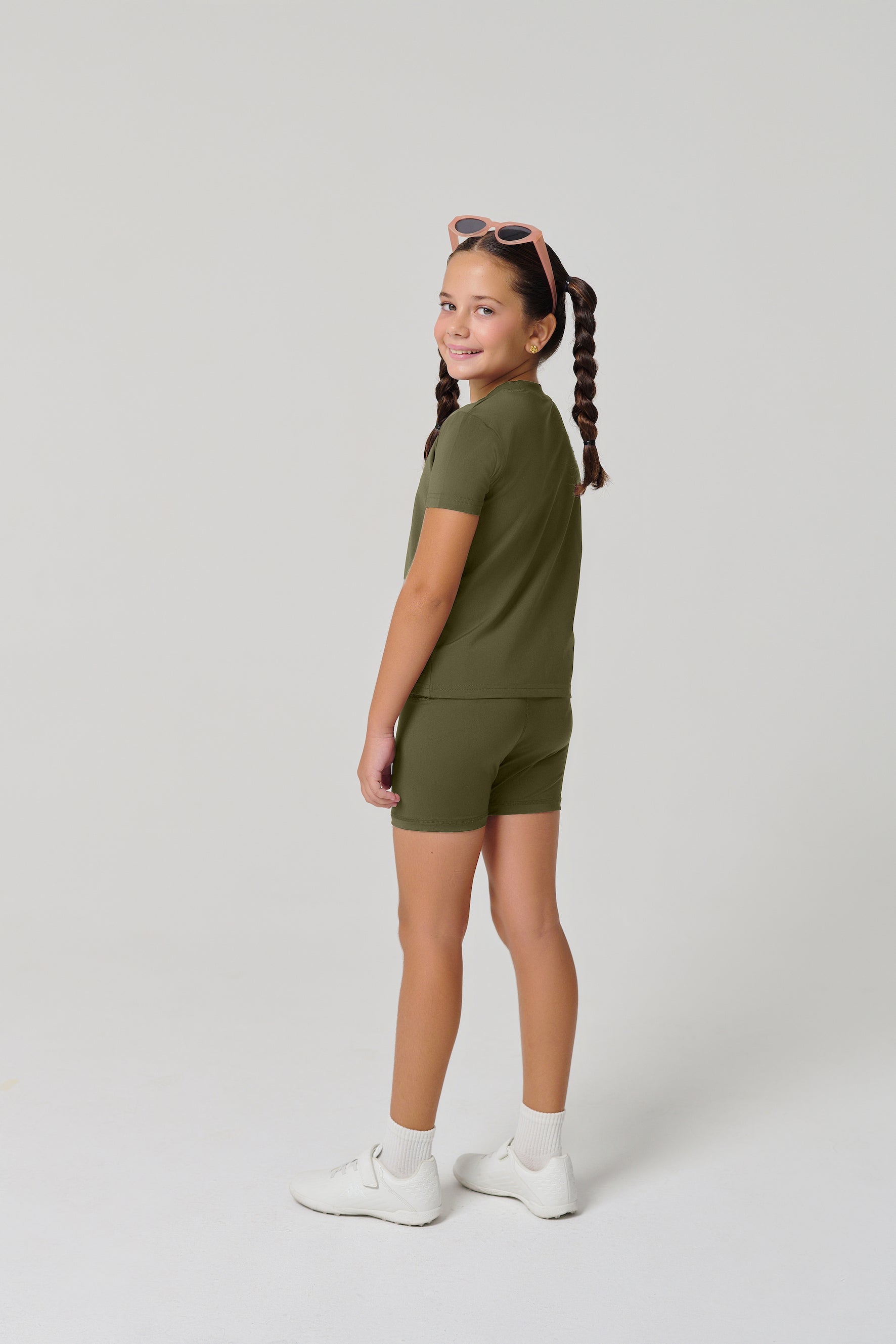 MULU Classic Kids Bikershorts - Green