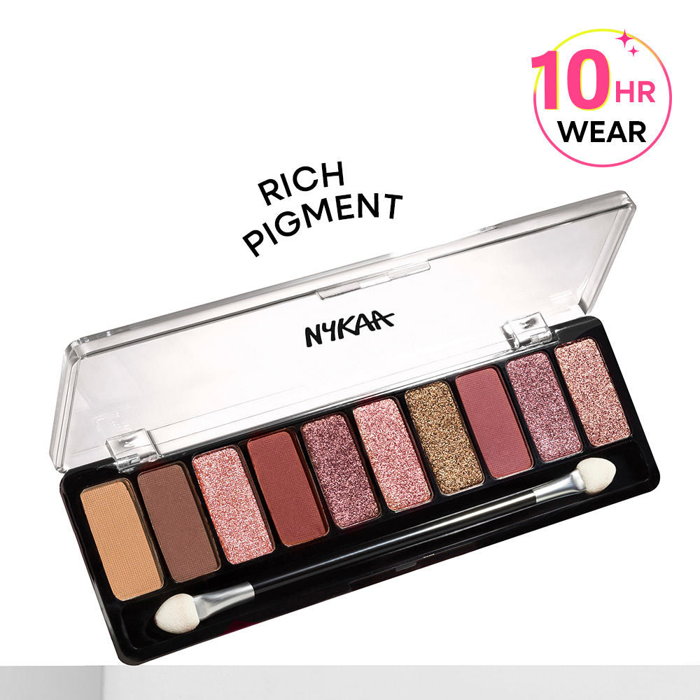 Nykaa Eyes On Me! 10in1 Eyeshadow Palette Sundowner Stunner