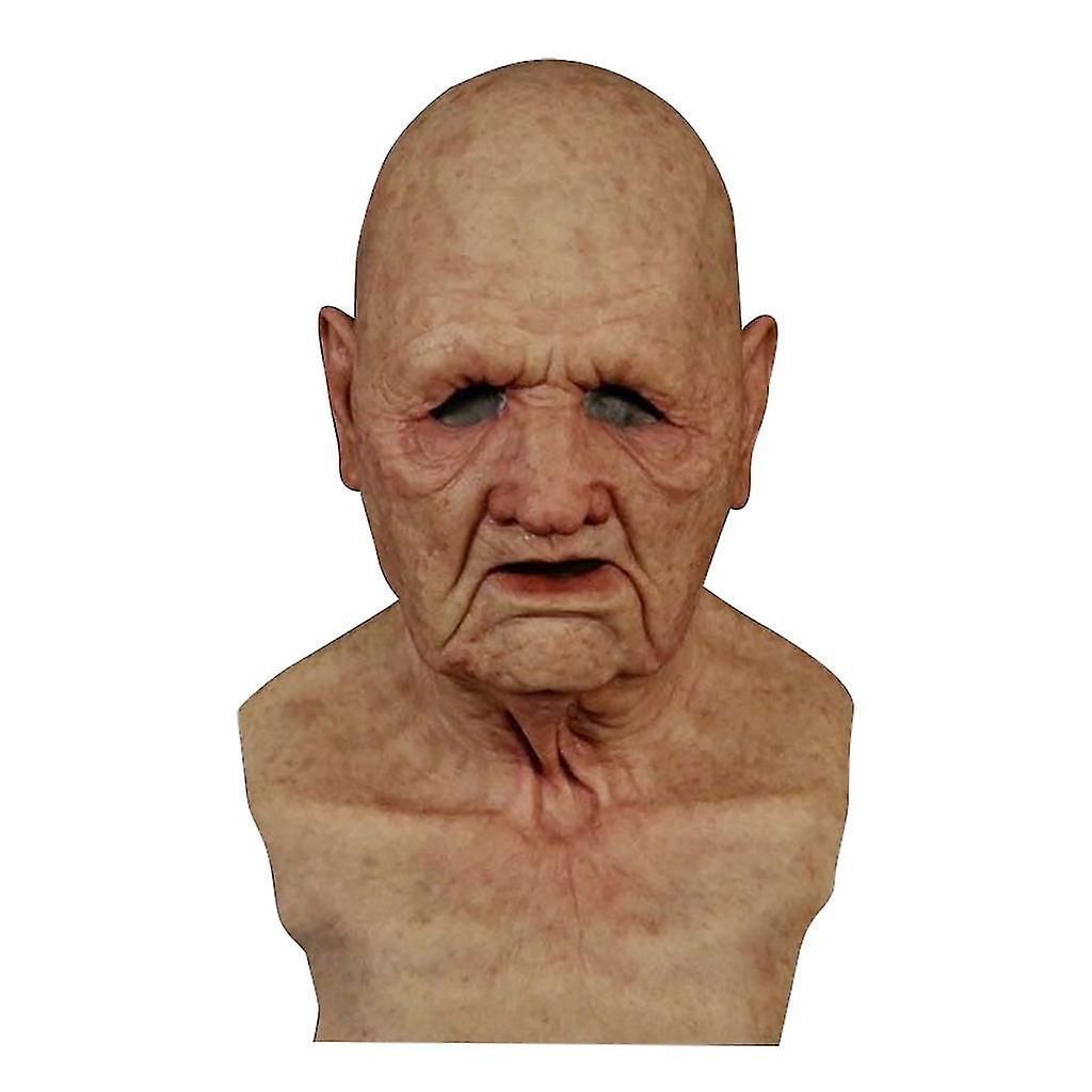 Mardi Gras Mask Another Me-the Elder Holiday Funny Masks Supersoft Old Man Adult Mask