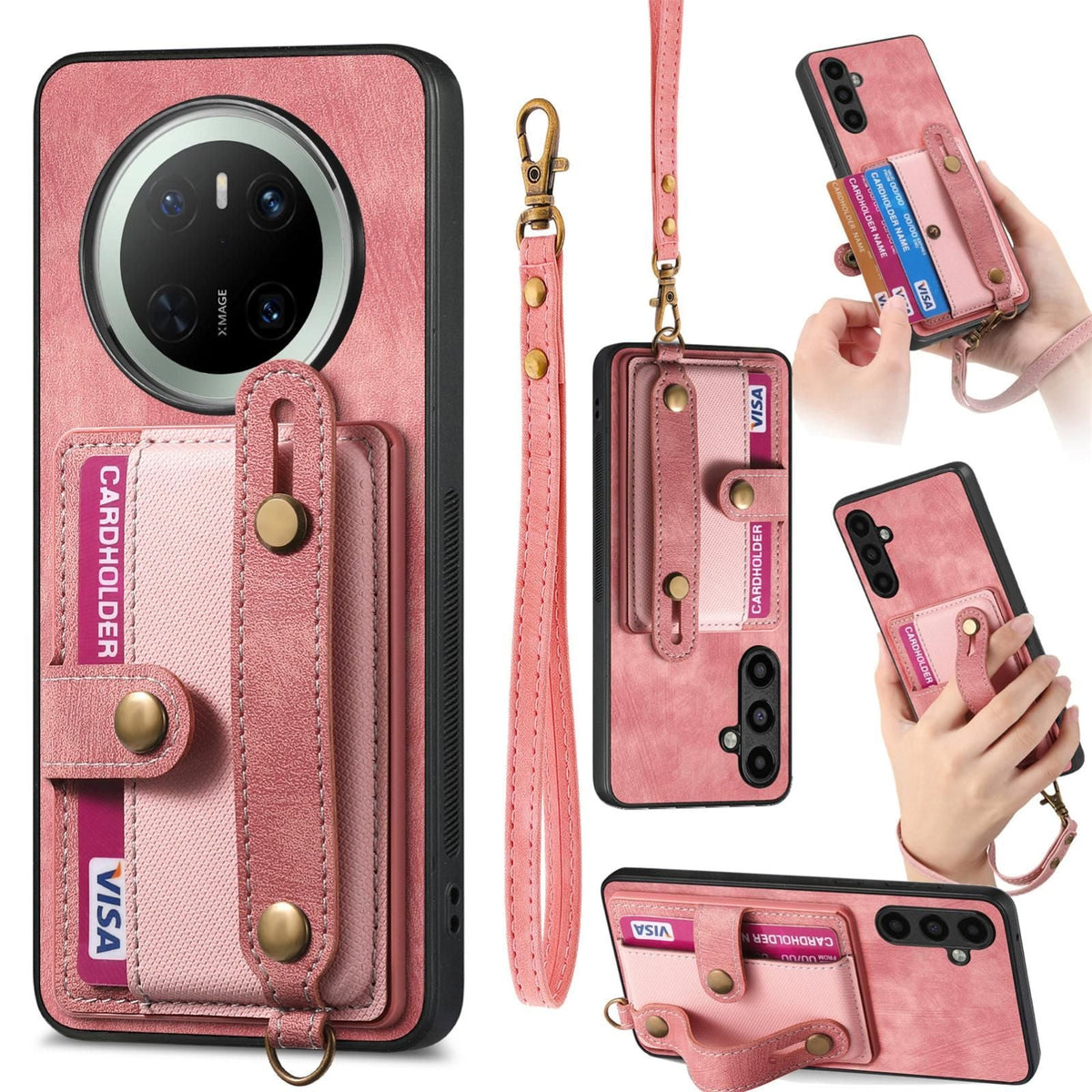 Retro Card Wallet Case For Huawei Mate 70 Pro