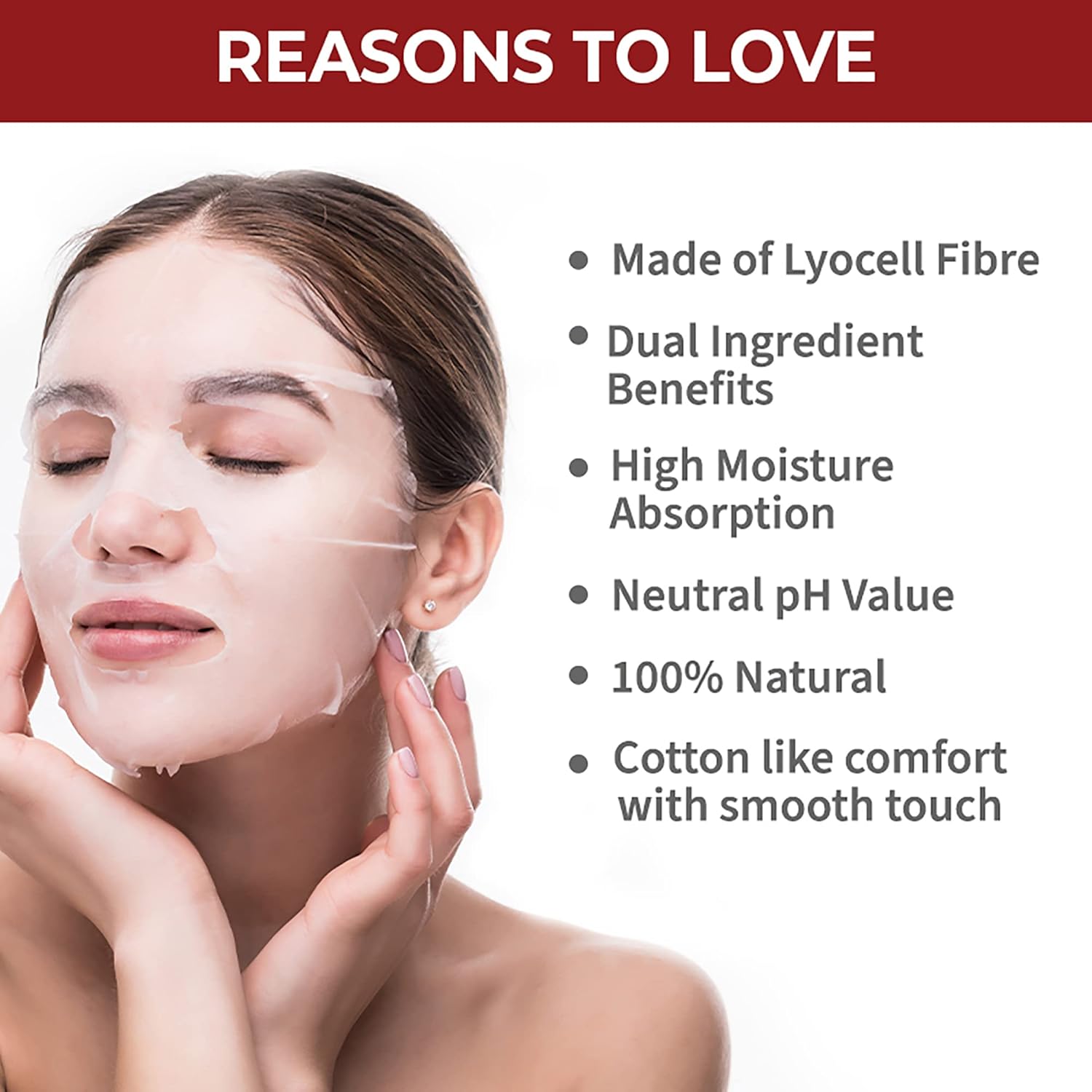 Nykaa Skin Secrets Strawberry & Argan Oil Sheet Mask