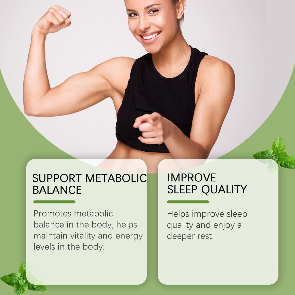 Boost Immunity and Promote Metabolism with Natural Health Drops, Enhance Energy and Sleep Quality ,60ml