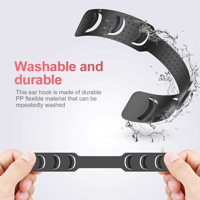 Adjustable Ear Straps Washable 3 layers of protection Mask