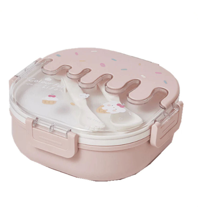 Twisoo Lunch Box Stainless Steel with Cutlery