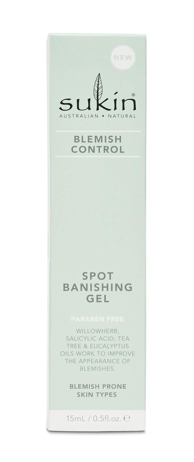 Sukin Blemish Control Spot Banishing Gel 15Ml