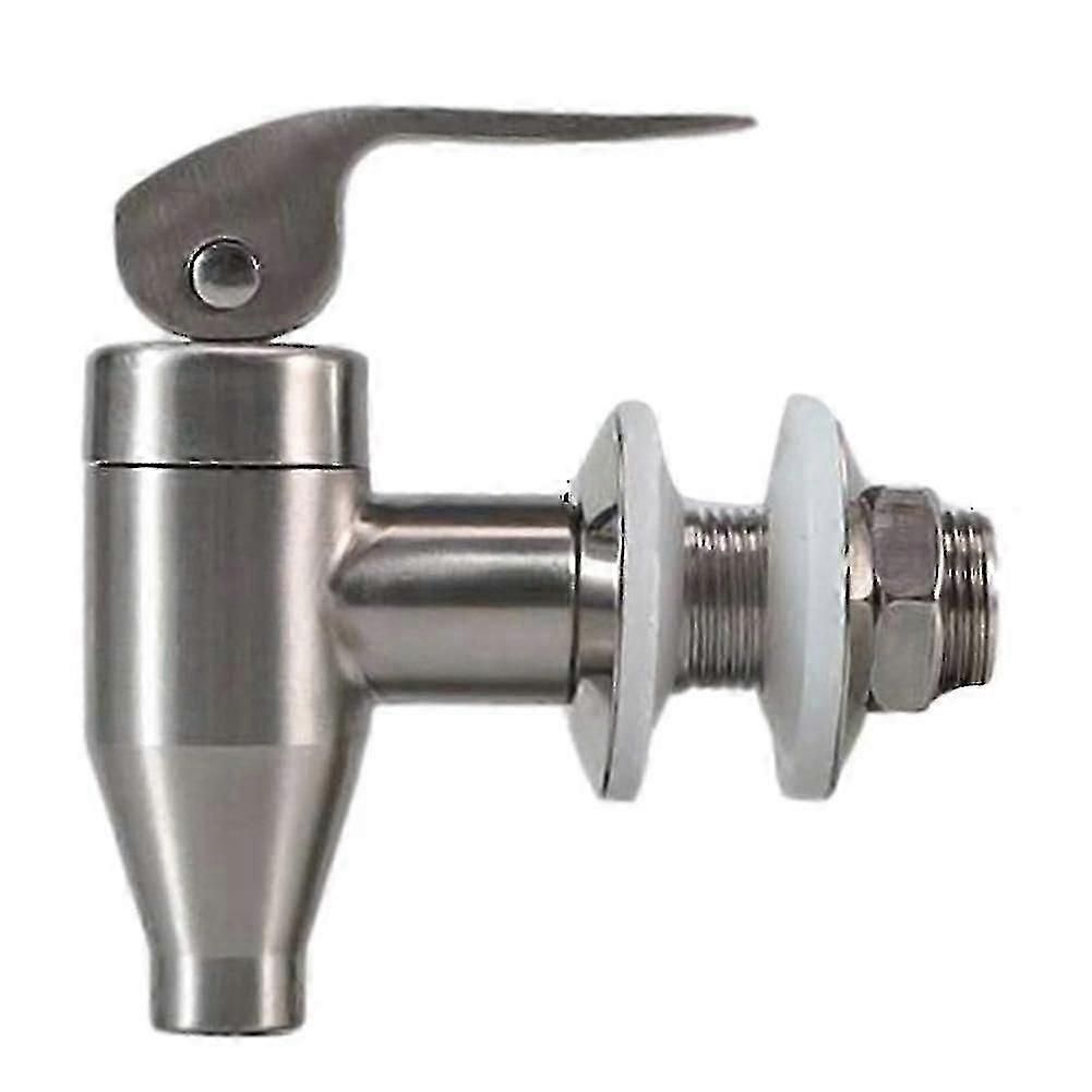 Stainless Steel Beverage Water Drink Dispenser Durable Replacement Push Style Spigot Fcet,2 Pack