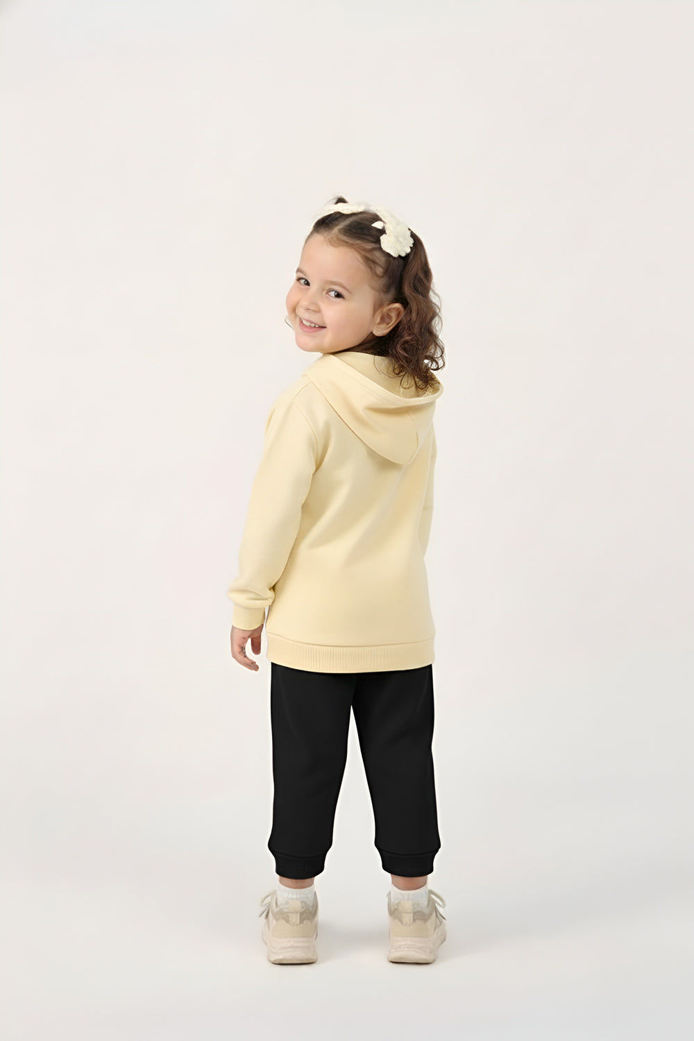 MULU Classic Baby Oversized Hoodie - Eggshell Yellow