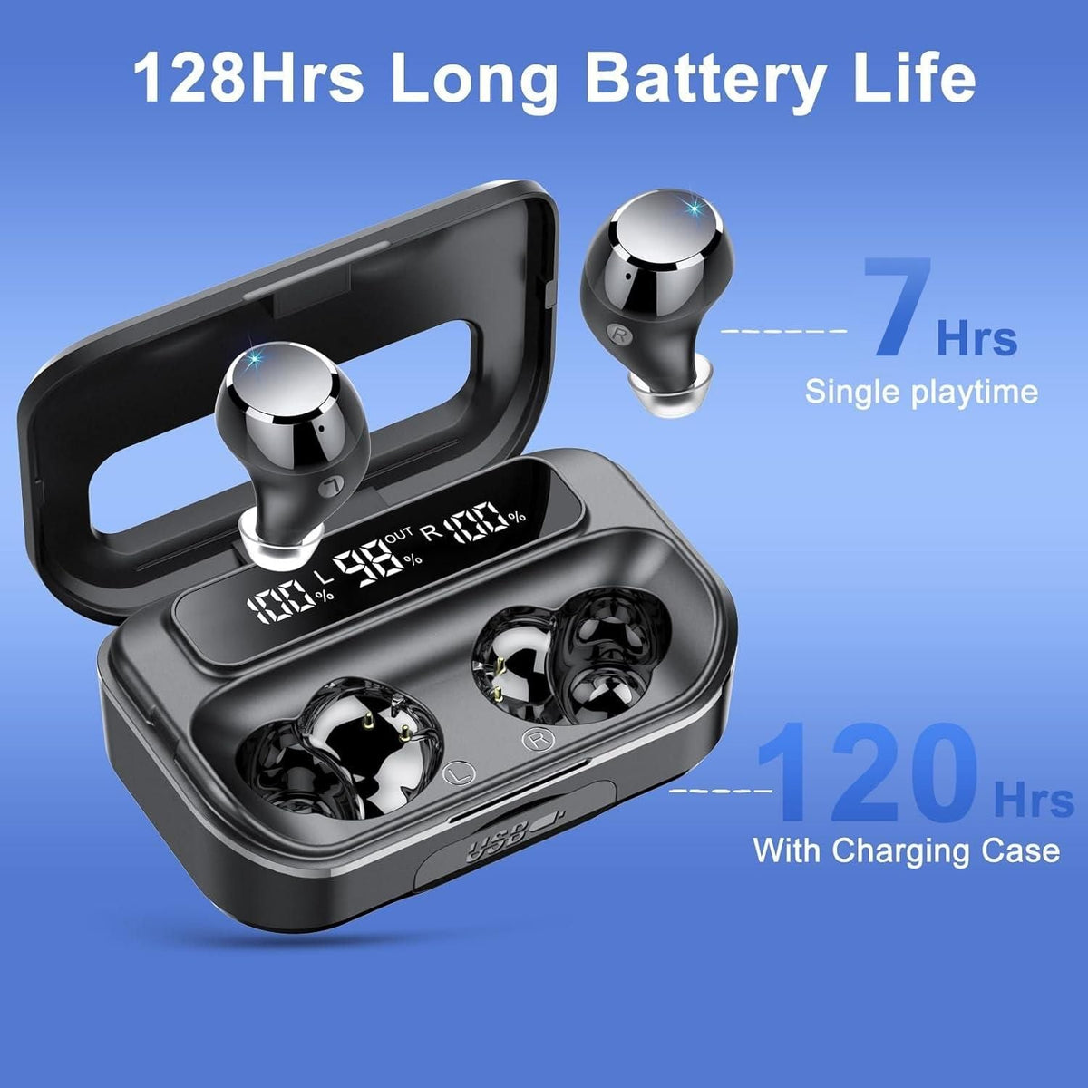 Q26 In-ear Noise Reduction Bluetooth Earphone