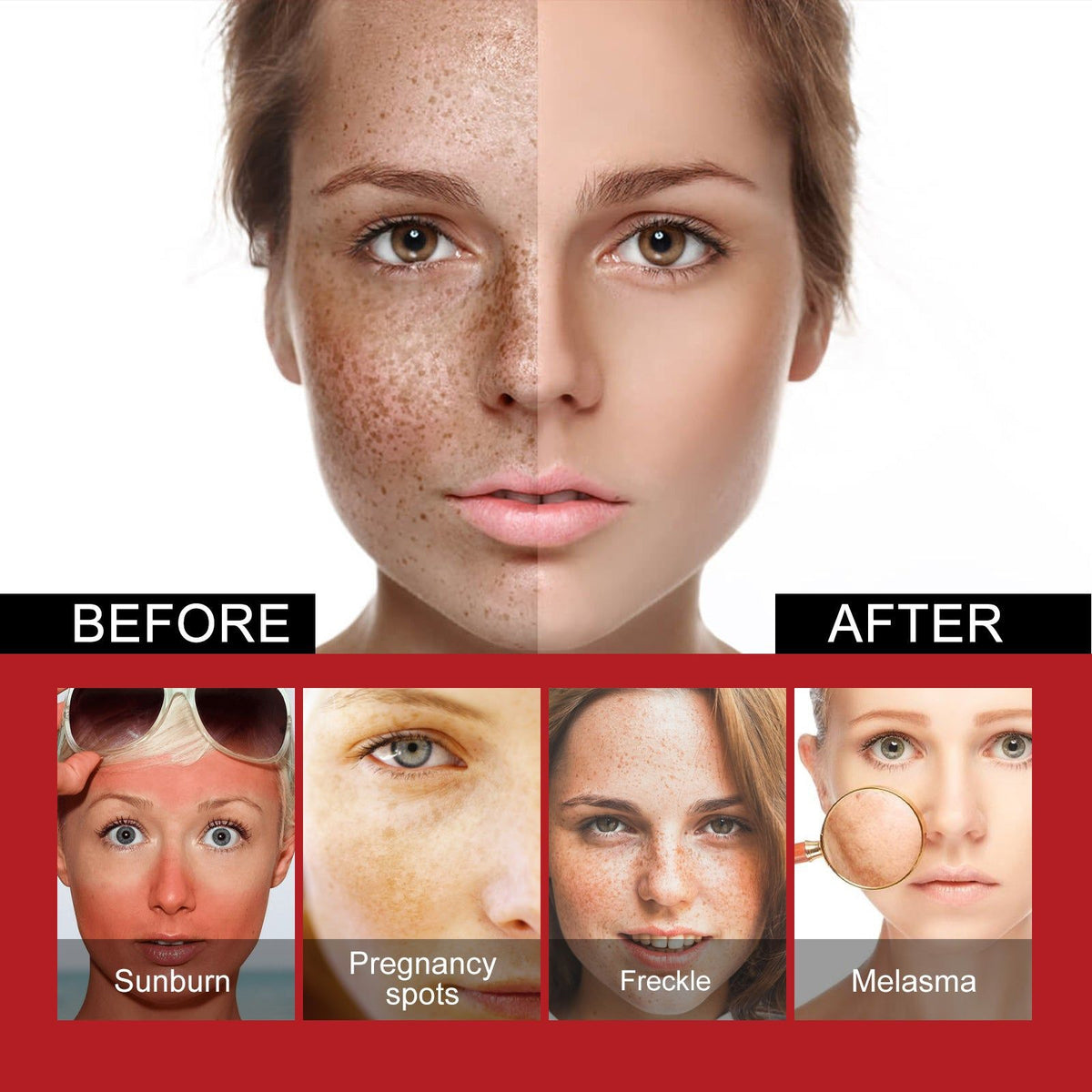 Brighten Skin and Repair Dark Spots, Vitamin C, E, Retinol, Moisturizing Cream ,50ml