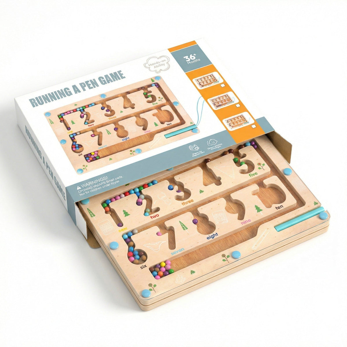 NUMBER MAZE PUZZLE