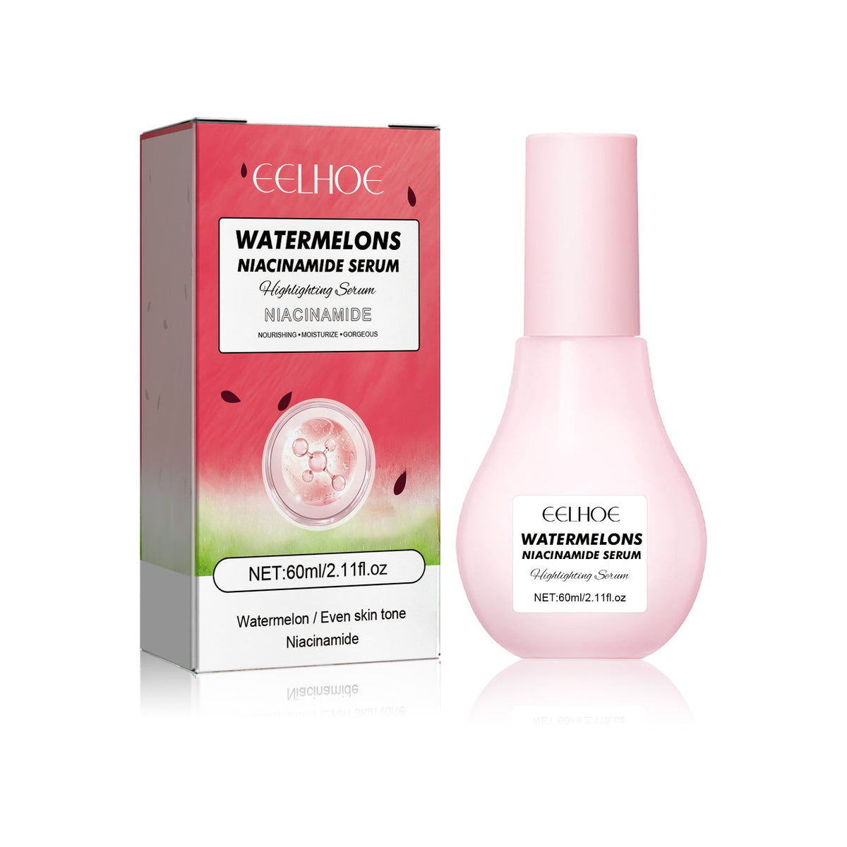 Watermelon Niacinamide Serum for Moisturizing Whitening, Brightening, Pore Care ,60ml