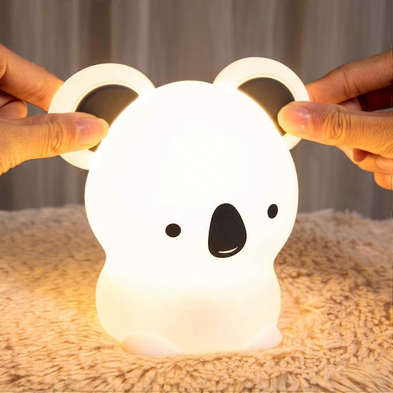Kids Rechargeable Night Light Touch Bedside Lamp Portable
