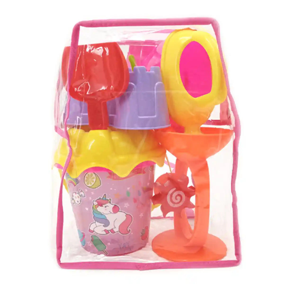 7PCS BEACH SAND TOYS 3YRS+