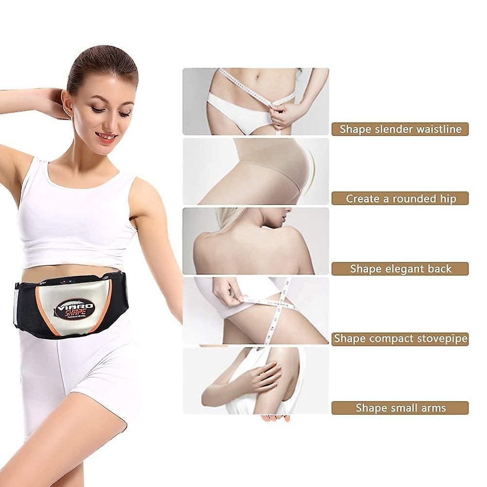 Professional Fitness Vibro Shape Vibration Fat Burner Relaxing Belt Massager with Remote Control