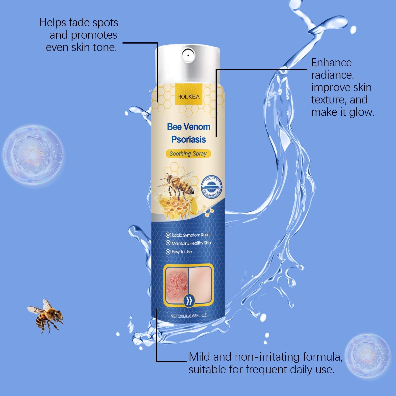 Skin Care Spray Hydrating Body Mist 20ml