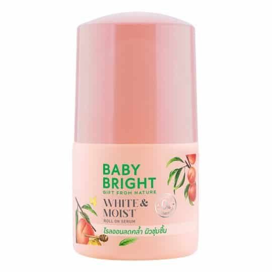 White & Moist Roll On Serum 50ml Baby Bright (B)