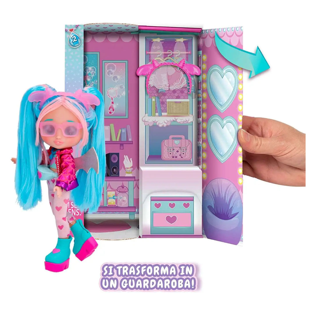 Cry Babies BFF Bruny Fashion Doll with Surprises, For Age 3+ Years