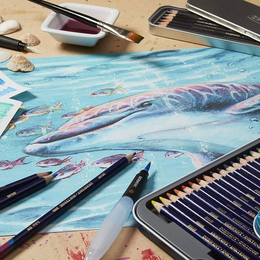 Derwent Inktense Professional Quality Pencil, 1x36, 2301842