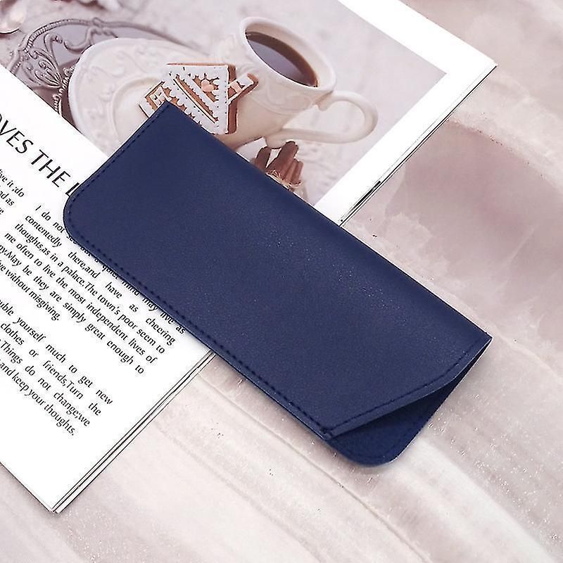 Set of 5 Soft Leather Glasses Case for Sunglasses Eyewear