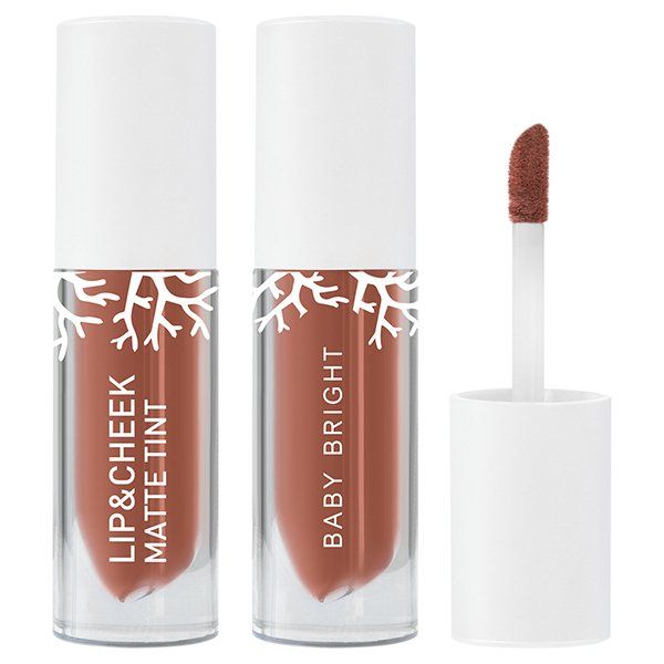 LIP & CHEEK MATTE TINT 2.4G BABY BRIGHT (M) #16 WOODY (Y2022)
