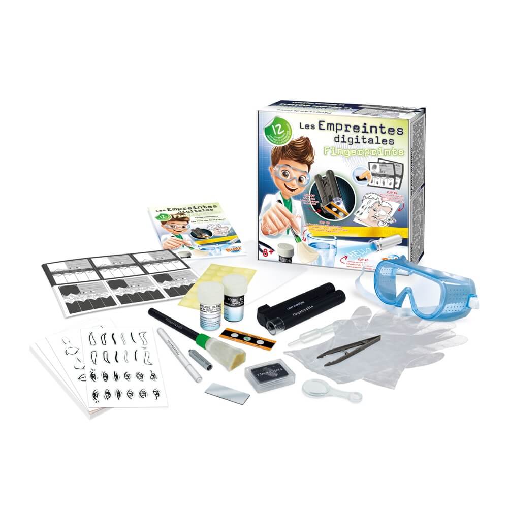 Buki France Fingerprints Science Kit, 8+ Years