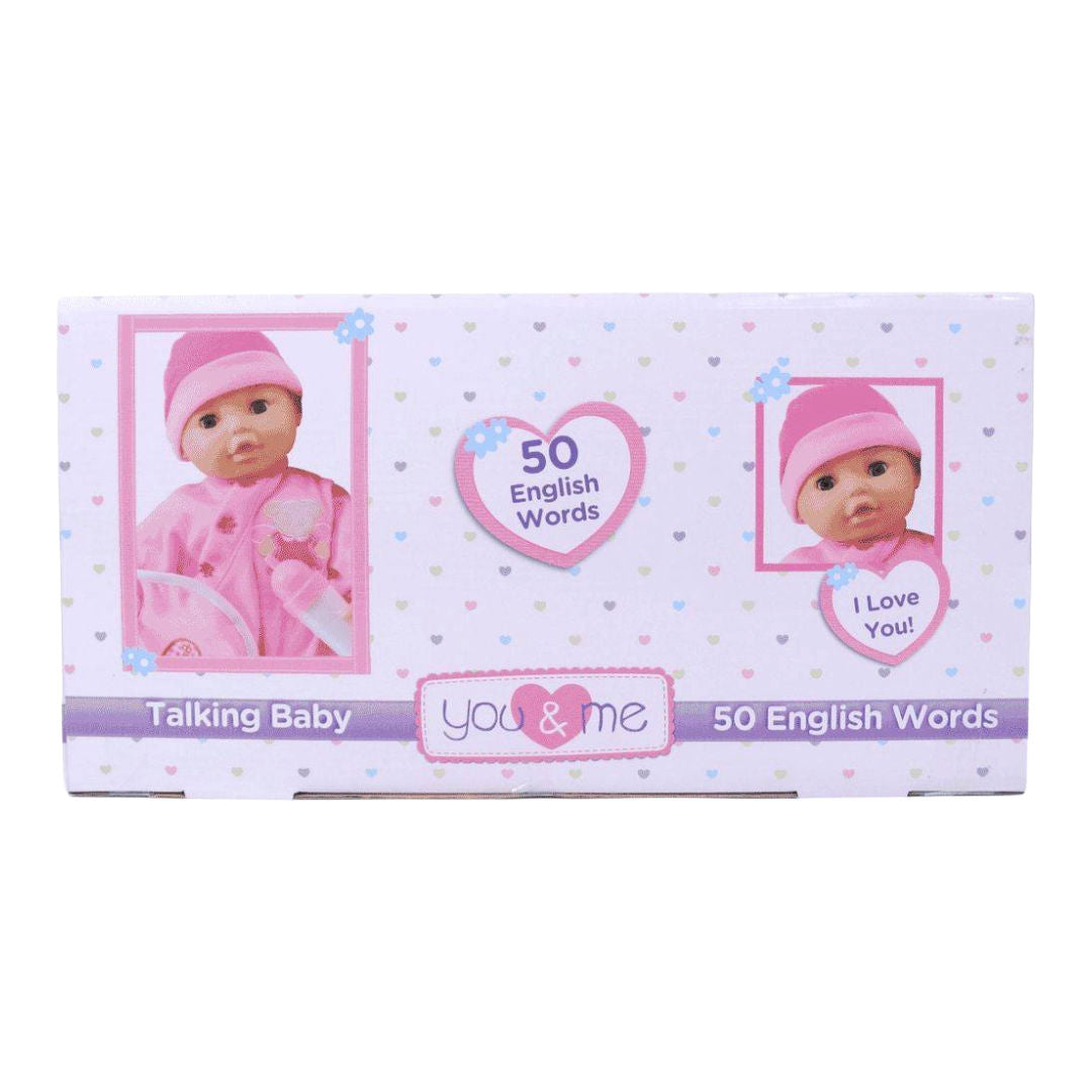 Bambolina Talking Baby Doll, 40cm