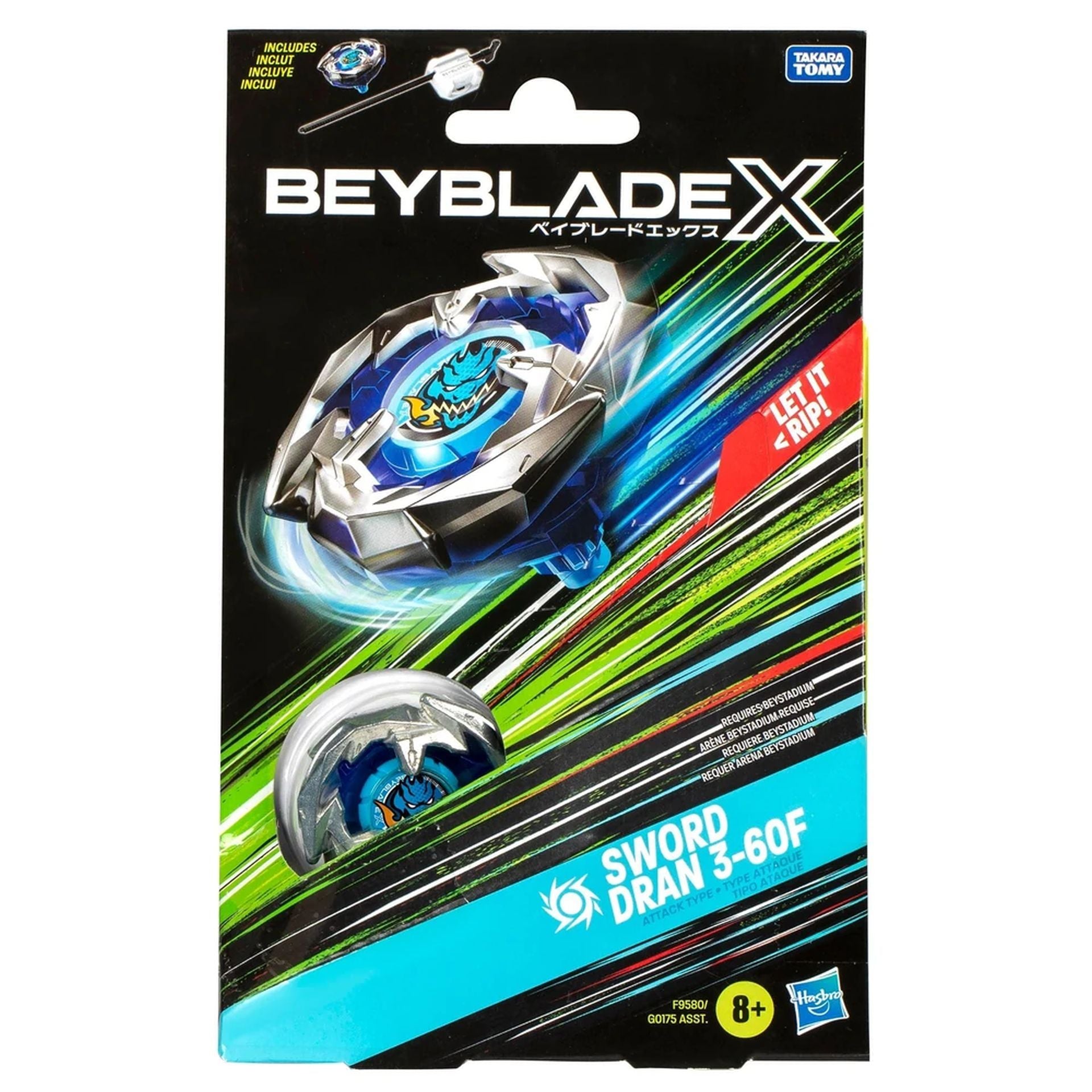 BBLADE X LAUNCHER SWORD DRAN 3 60F