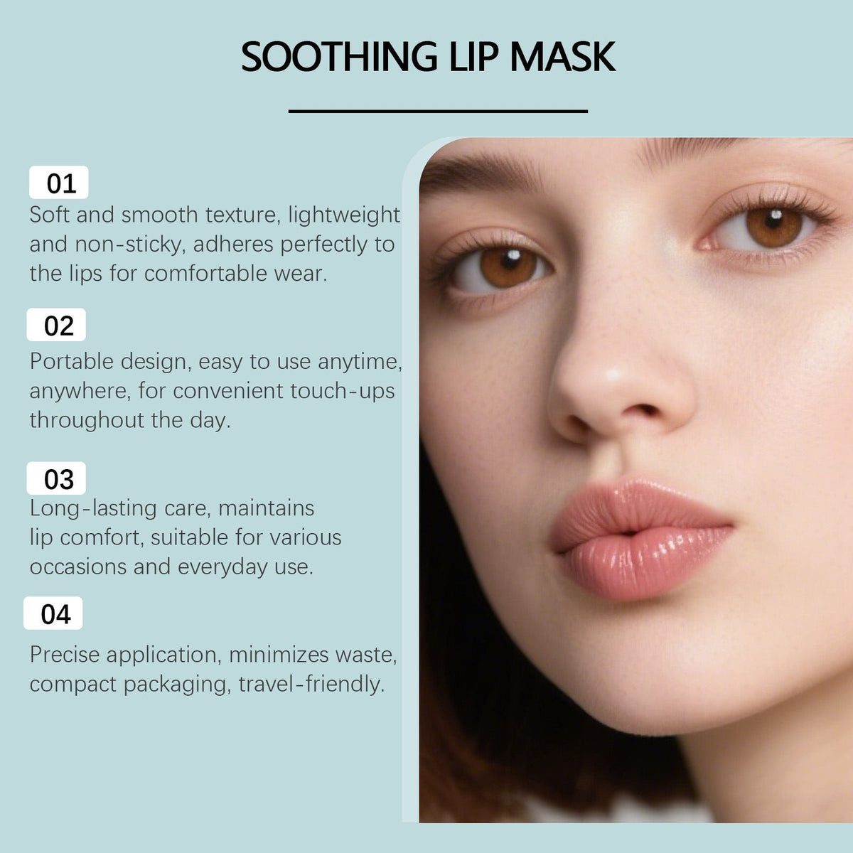 10g Hydrating Lip Mask with Nourishing and Overnight Care