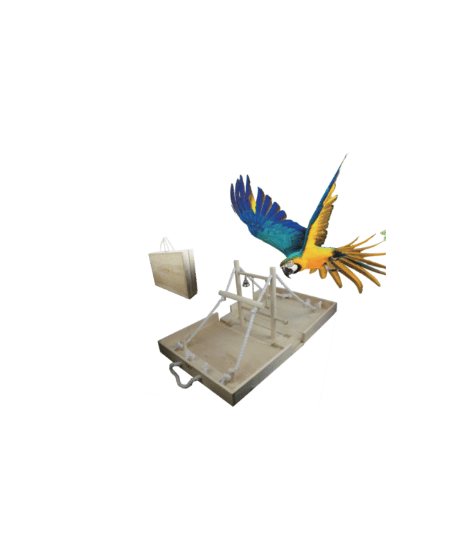 Vanpet Bird Playground (Foldable)-38 x30x10 cm-BTLB03009