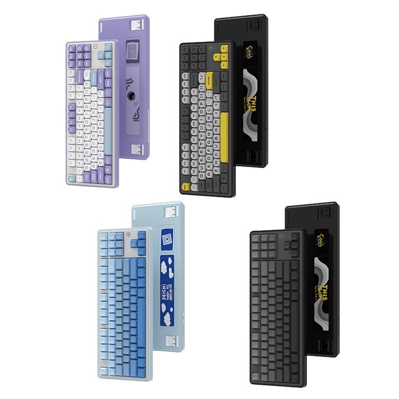 Ajazz AK870 RGB Keyboard Flying Fish Axis Purple