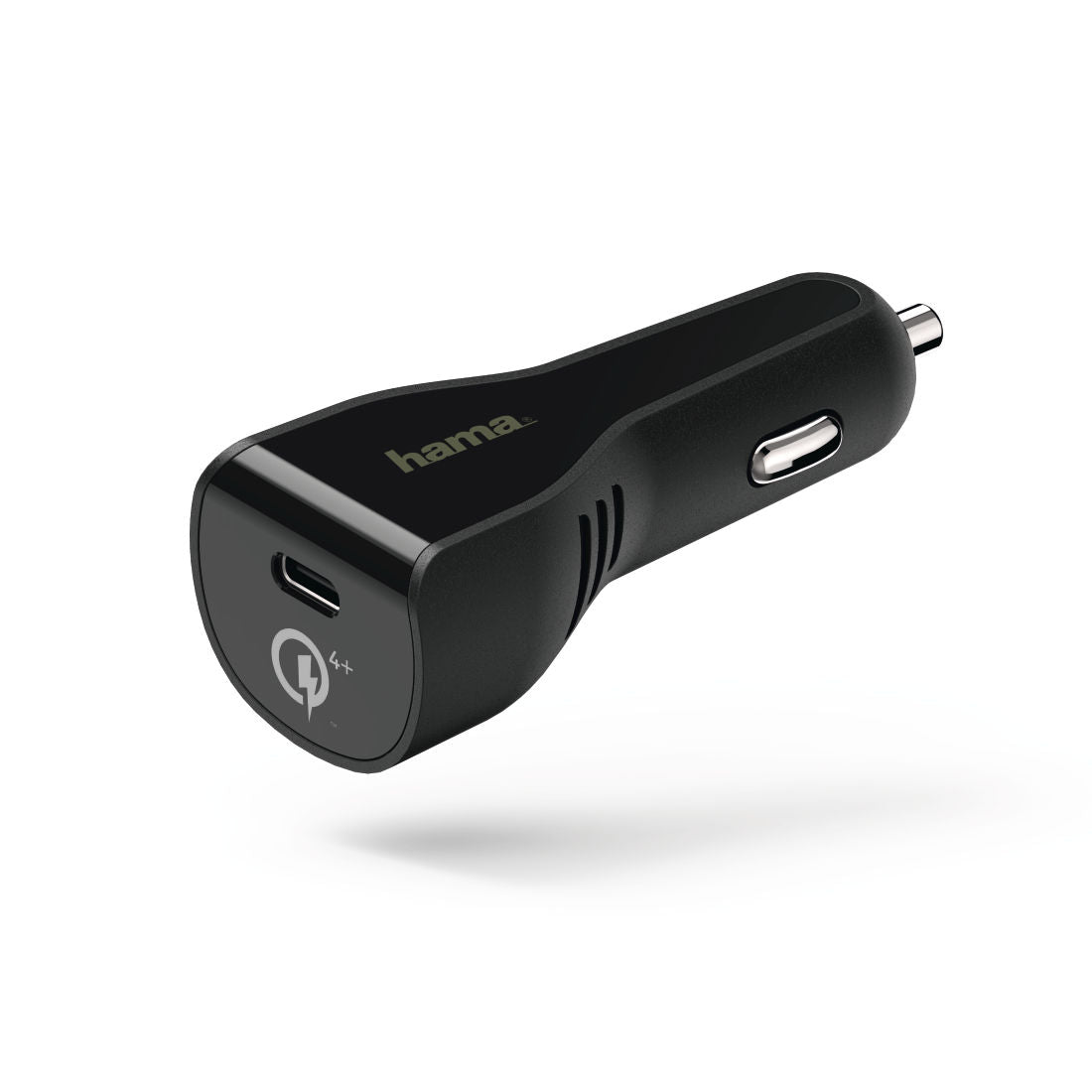 HAMA 178274 "Qualcomm® Quick Charge™ 4+ / Power Delivery (PD) Car Charger, black