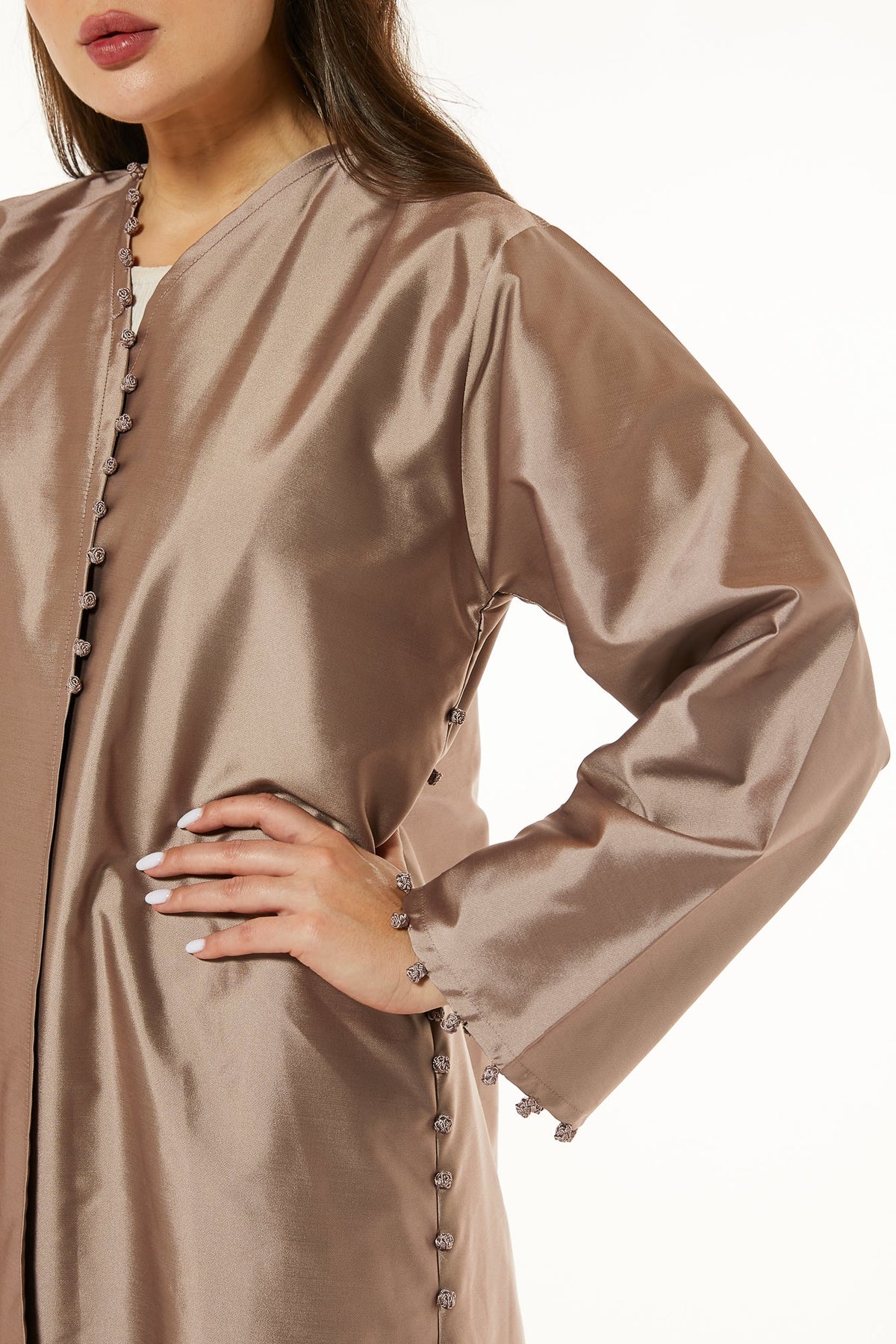 MOiSTREET Silk Abaya