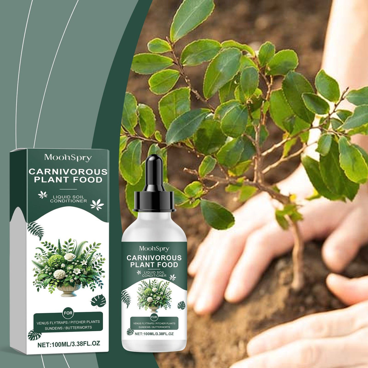 Boost Plant Nutrition, Tropical Growth Supplement Drops, Improve Soil Health ,100ml