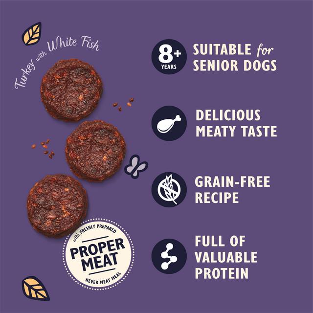 Lily's Kitchen Turkey & Whitefish Senior Dog Treats 70G