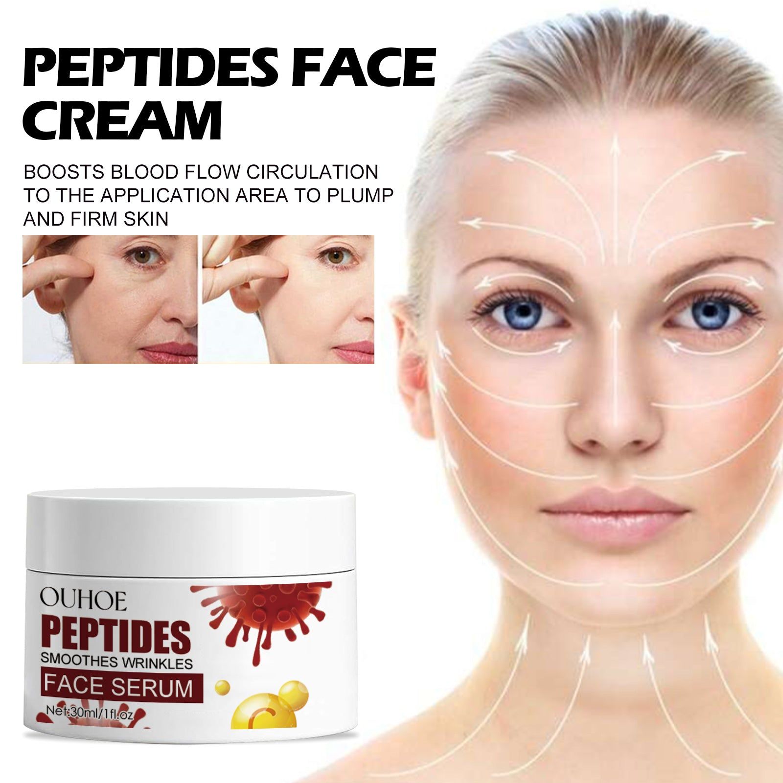 Revitalize Your Skin with Retinol Anti-Wrinkle Cream, Firming, Brightening, Moisturizing ,30ml