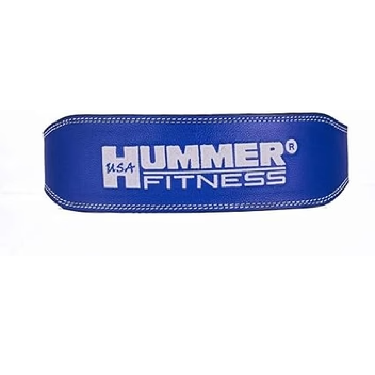 HUMMER USA Fitness 1993-01- Leather belt Blue/Wht (L)