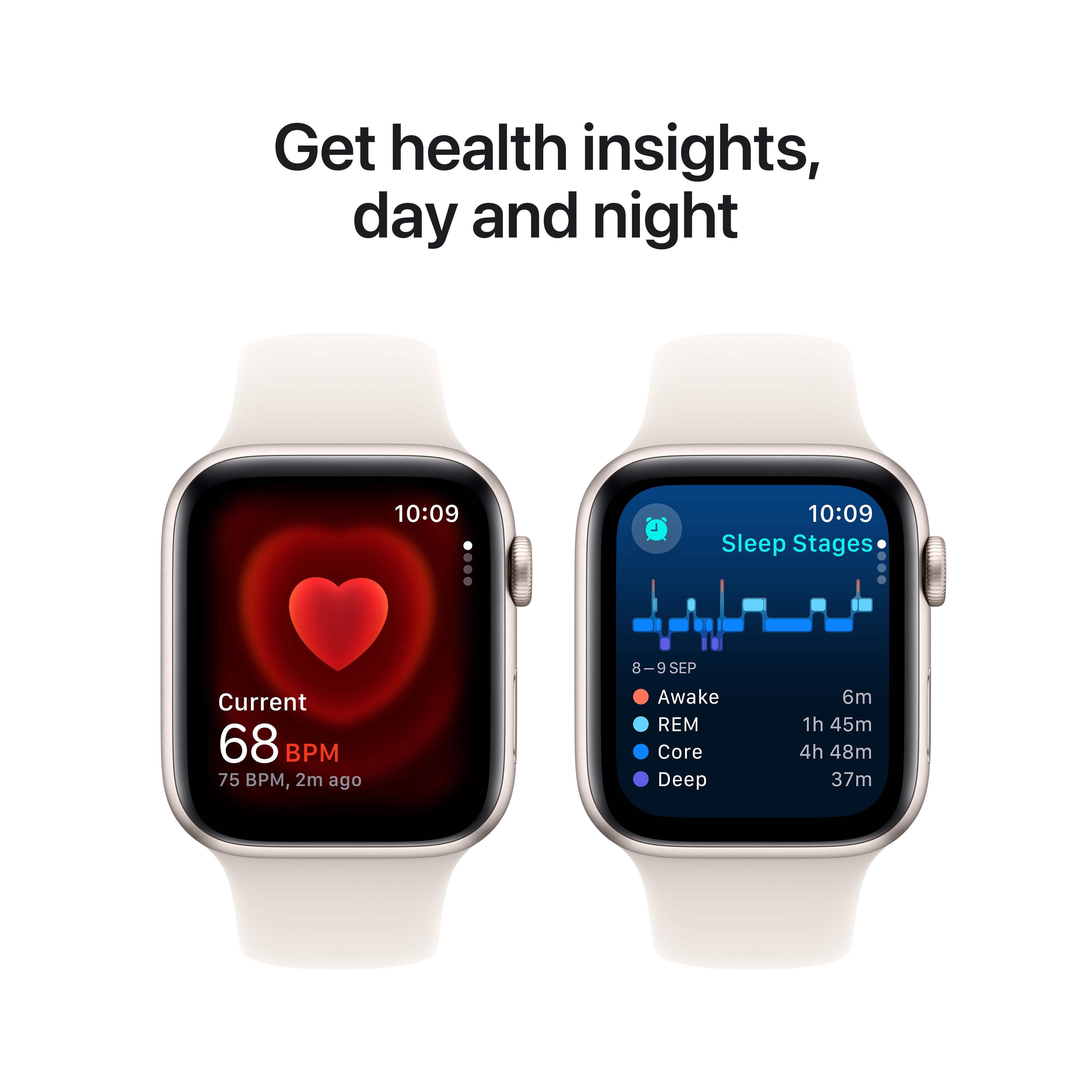 Apple Watch SE 2nd Gen GPS + Cellular, 40mm Aluminium Case with Sport Band M/L