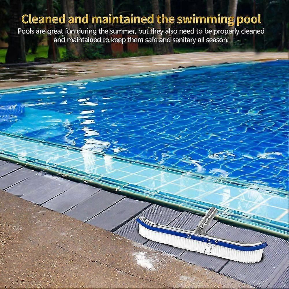 18 Inch Swimming Pool Hot Spring Fish Pond Wall Ground Brush Head
