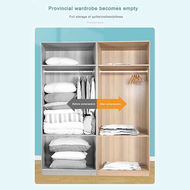 Vacuum Storage Space Sealed Bags – Large, Durable, Reusable, and Vacuum-Seal for Clothes, Bedding, and More